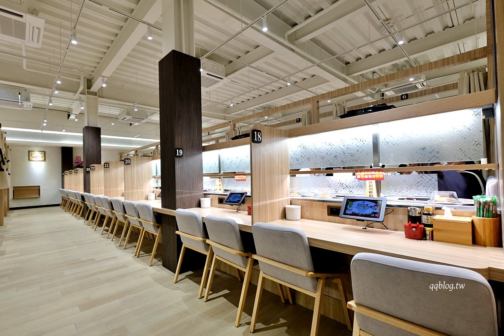 台中南屯︱平祿壽司 台中永順店．迴轉壽司第三家分店，限定口味只有這裡吃得到 @QQ的懶骨頭