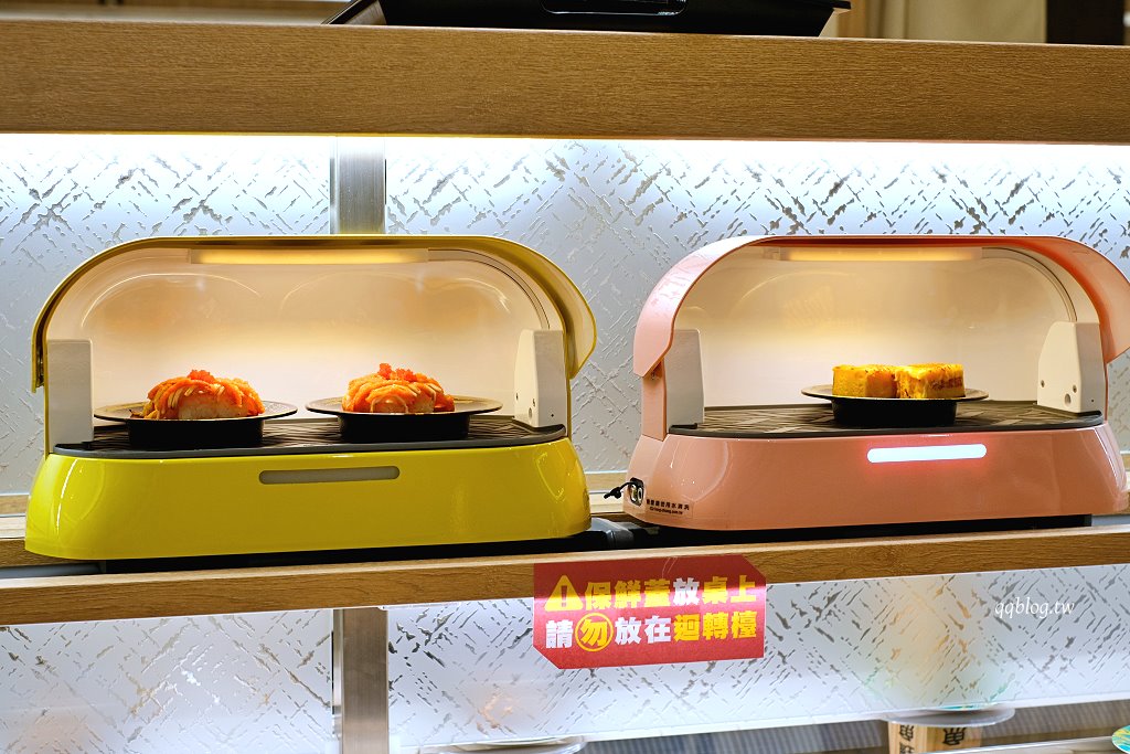 台中南屯︱平祿壽司 台中永順店．迴轉壽司第三家分店，限定口味只有這裡吃得到 @QQ的懶骨頭