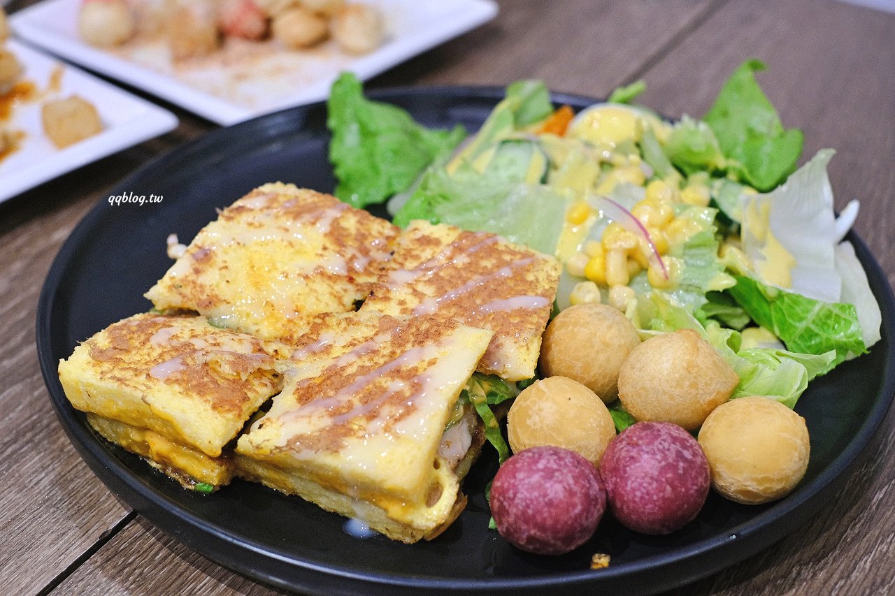 台中豐原︱木林森早午餐．充滿綠意的全天候早午餐，餐點選擇性多，口味也很好 @QQ的懶骨頭