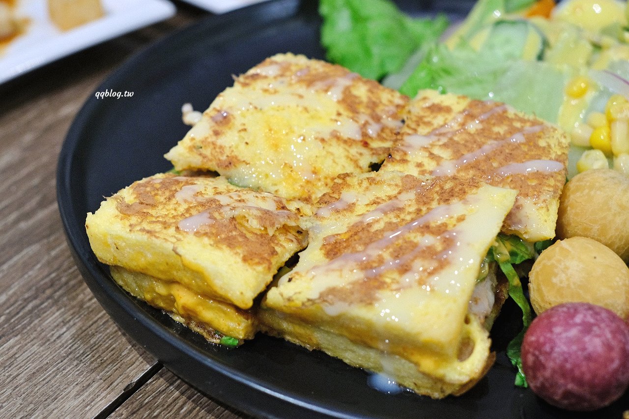 台中豐原︱木林森早午餐．充滿綠意的全天候早午餐，餐點選擇性多，口味也很好 @QQ的懶骨頭