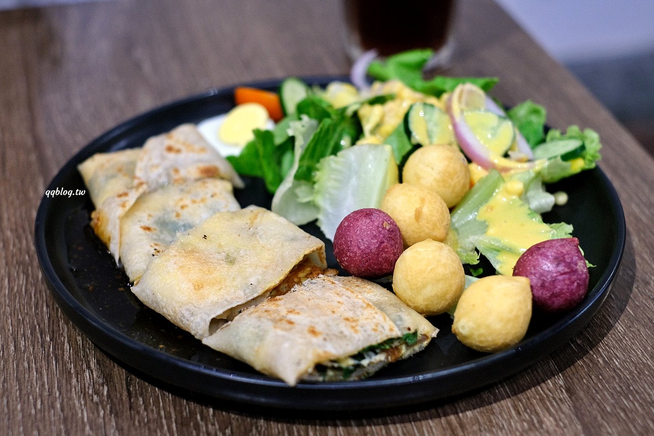 台中豐原︱木林森早午餐．充滿綠意的全天候早午餐，餐點選擇性多，口味也很好 @QQ的懶骨頭