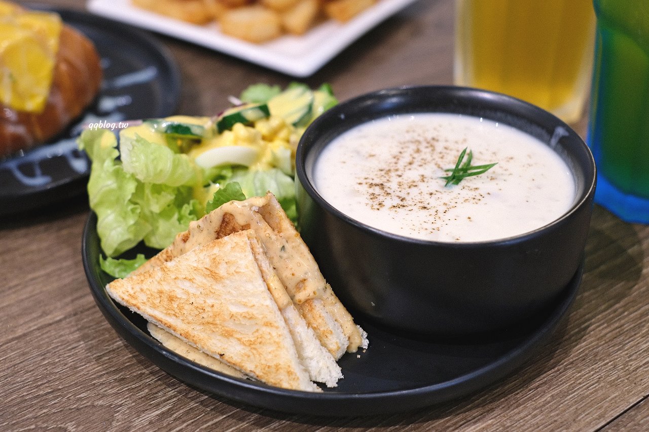 台中豐原︱木林森早午餐．充滿綠意的全天候早午餐，餐點選擇性多，口味也很好 @QQ的懶骨頭
