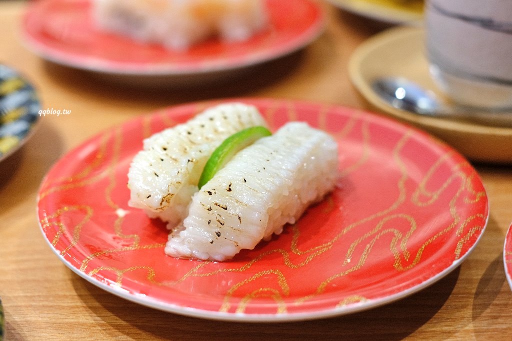 台中西屯︱合點壽司 がってん寿司 台中大遠百店．來自東京崎玉的迴轉壽司，名列日本六大迴轉壽司，新鮮食材口味選擇性多 @QQ的懶骨頭