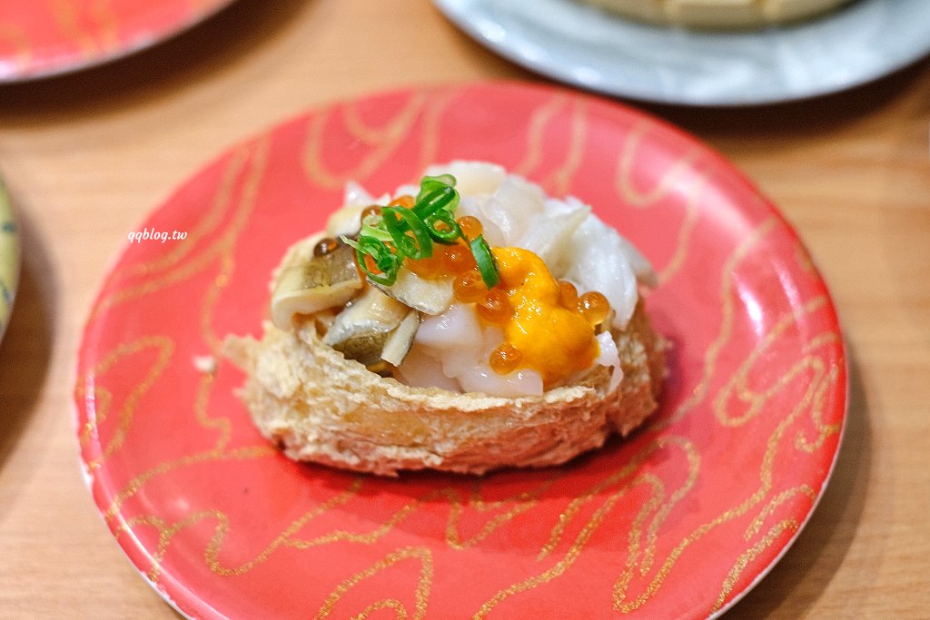 台中西屯︱合點壽司 がってん寿司 台中大遠百店．來自東京崎玉的迴轉壽司，名列日本六大迴轉壽司，新鮮食材口味選擇性多 @QQ的懶骨頭