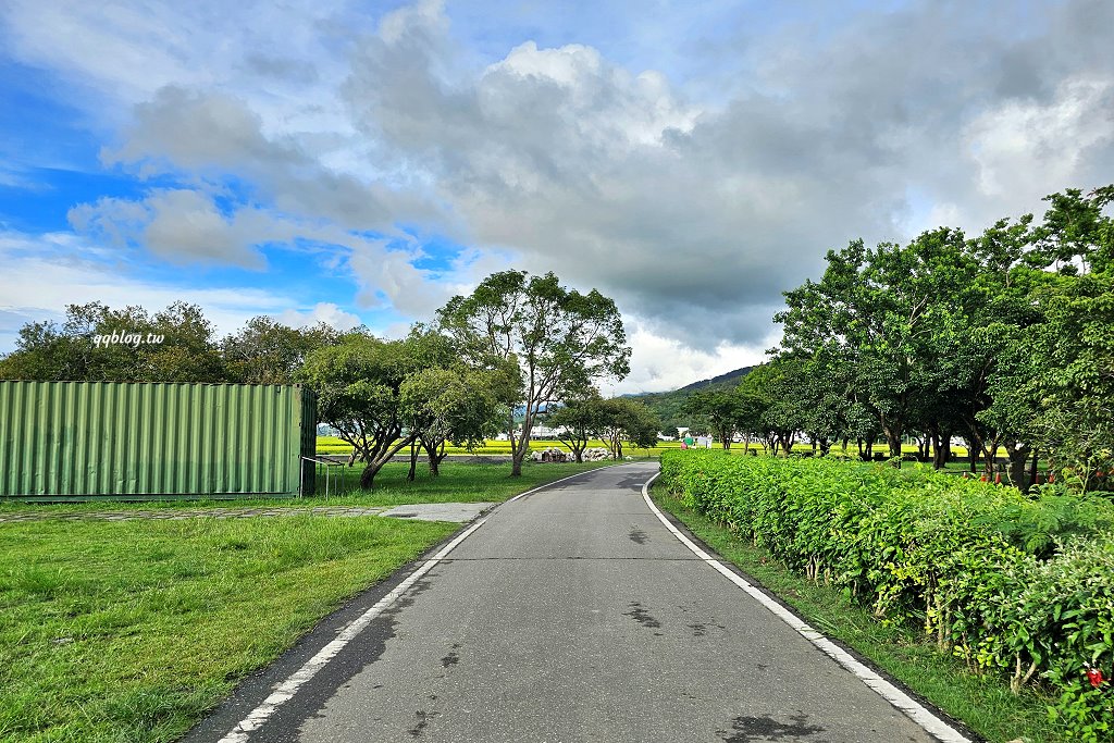 台東池上︱大波池．騎著腳踏車或是散散步，欣賞美麗的湖畔景色，悠閒的慢慢遊 @QQ的懶骨頭