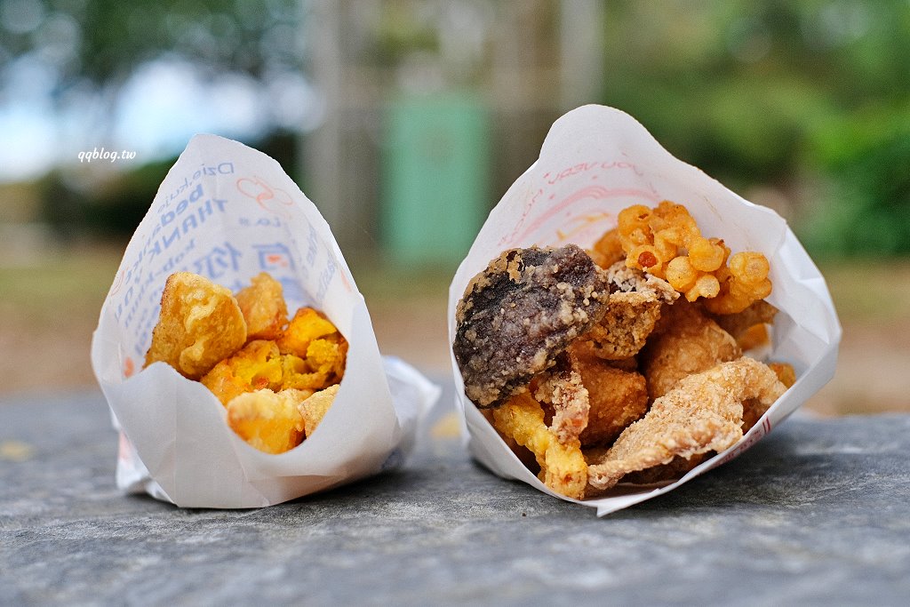 台中新社︱天下第一菇．一次品嚐四種酥炸鮮菇，酥脆鹹香又涮嘴 @QQ的懶骨頭