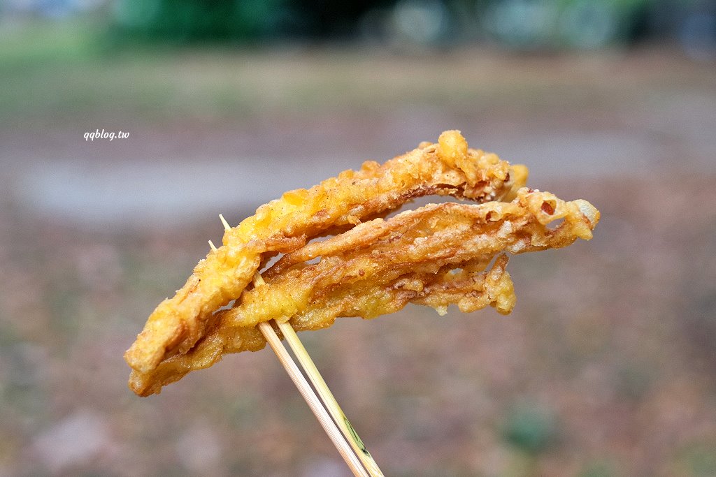 台中新社︱天下第一菇．一次品嚐四種酥炸鮮菇，酥脆鹹香又涮嘴 @QQ的懶骨頭