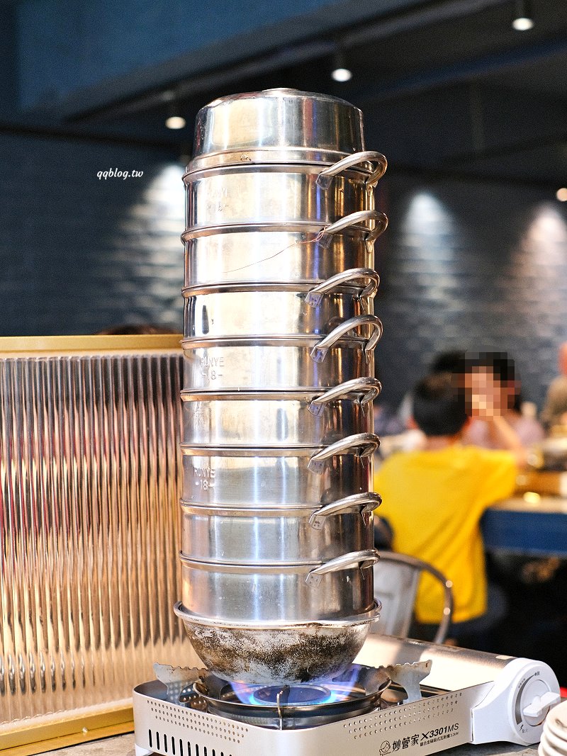 台中北區︱8德司創意餐館．8層蒸籠堆疊成一座101海鮮塔，IG爆紅美食 @QQ的懶骨頭