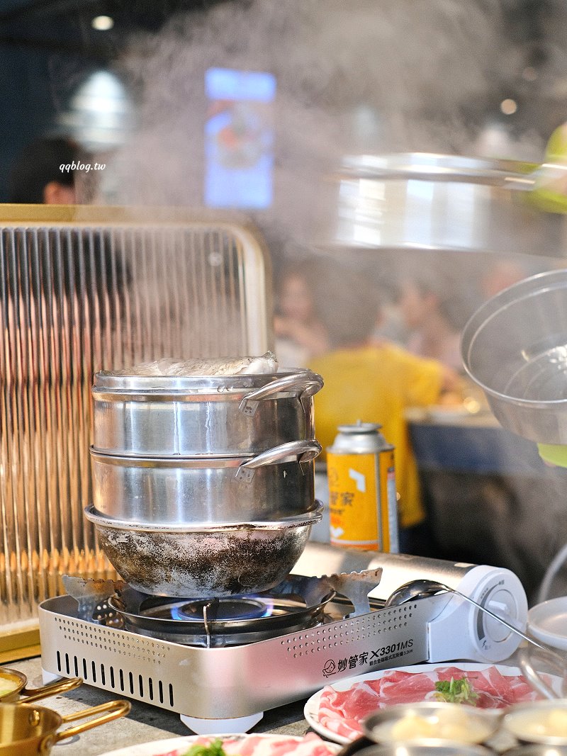 台中北區︱8德司創意餐館．8層蒸籠堆疊成一座101海鮮塔，IG爆紅美食 @QQ的懶骨頭