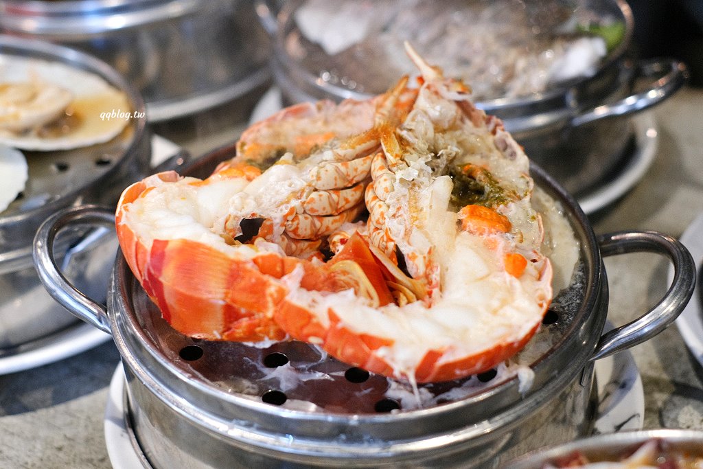 台中北區︱8德司創意餐館．8層蒸籠堆疊成一座101海鮮塔，IG爆紅美食 @QQ的懶骨頭