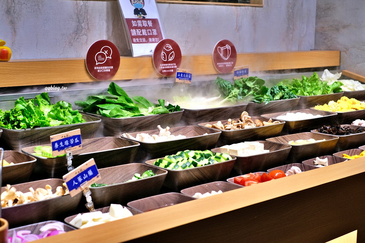 台中豐原︱十二段鍋の物 豐原店．彰化人氣鍋物二代店，野菜、飲料、冰品無限供應 @QQ的懶骨頭