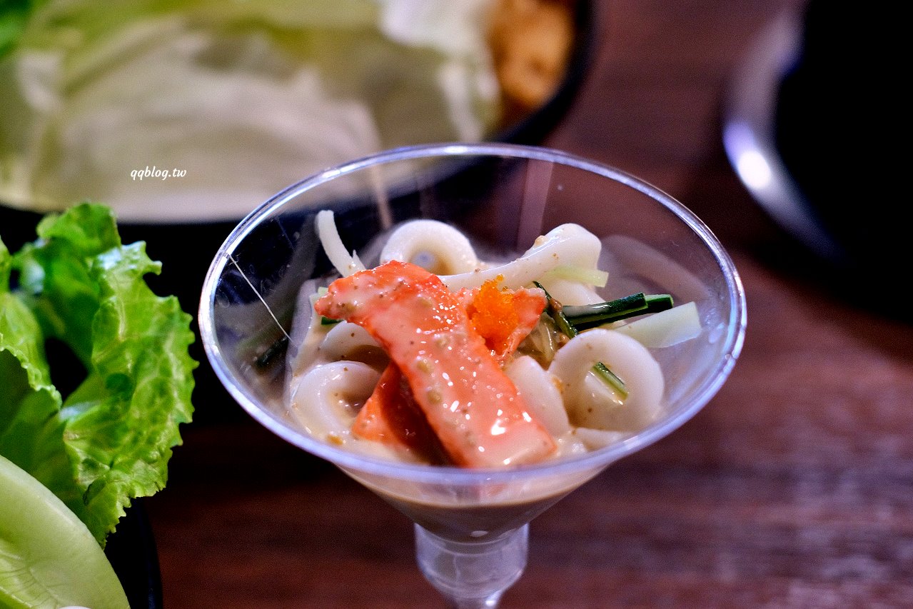 台中沙鹿︱移花宮 鍋物．吃火鍋有日式前菜就算了，加價還有鮭魚丼飯，這不是火鍋店了吧(已歇業) @QQ的懶骨頭