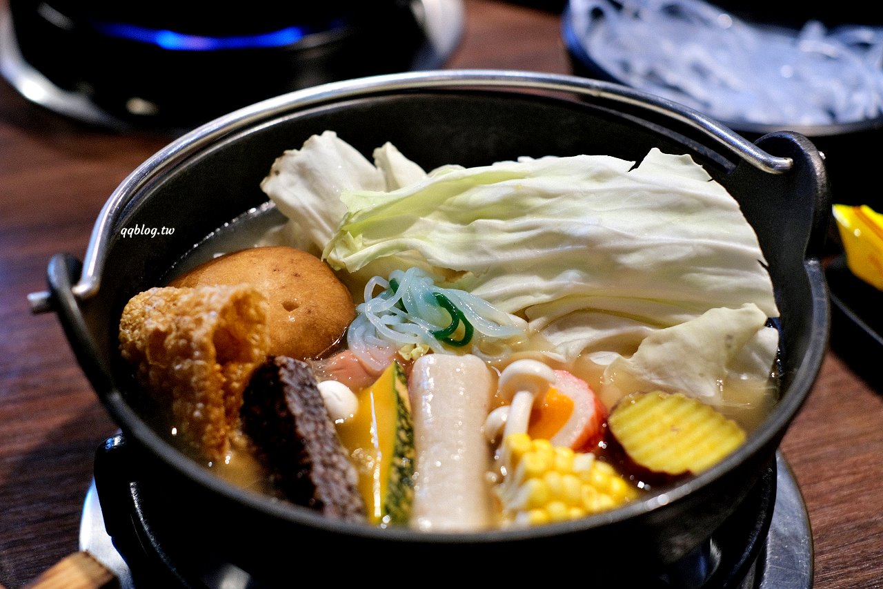 台中沙鹿︱移花宮 鍋物．吃火鍋有日式前菜就算了，加價還有鮭魚丼飯，這不是火鍋店了吧(已歇業) @QQ的懶骨頭