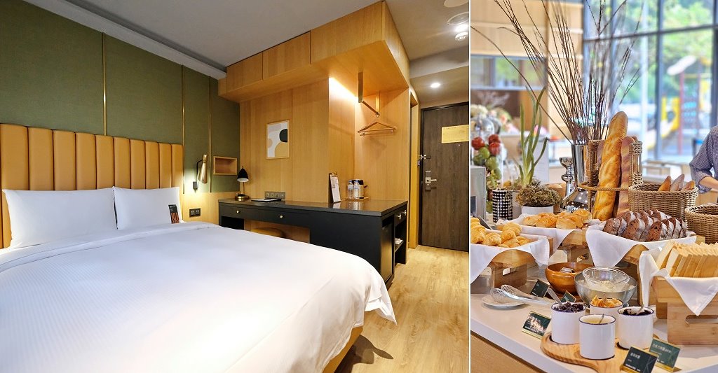 台南住宿︱康橋慢旅 Kindness Day Hotel．康橋系列升級版文青風格飯店，質感升級，點心吧、宵夜、早餐，讓你吃飽飽 @QQ的懶骨頭