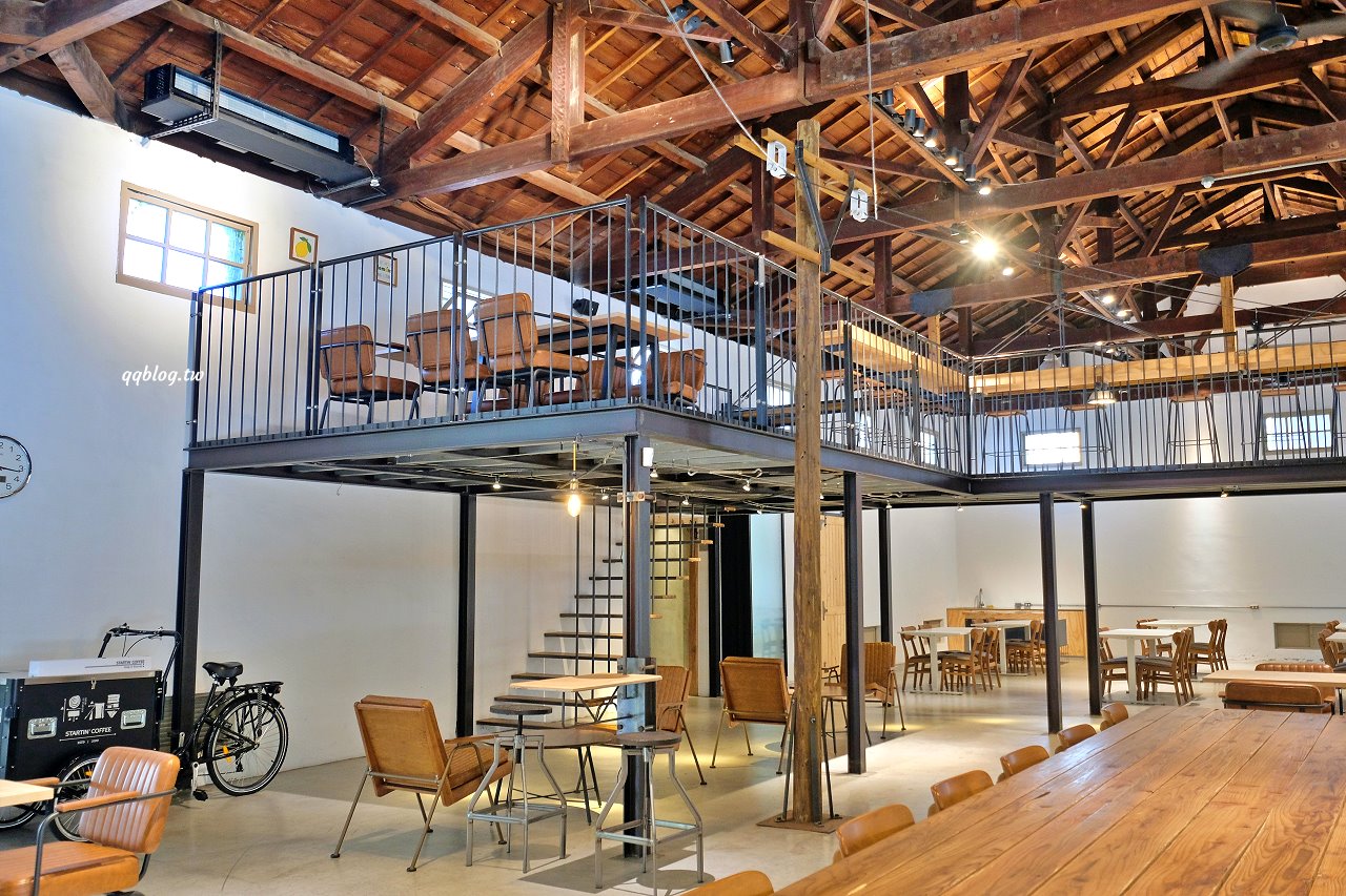 台中豐原︱憬初尋/Startin&#8217; Coffee Roasters．倉庫改建的工業風咖啡館，自家烘焙咖啡豆香醇好喝 @QQ的懶骨頭