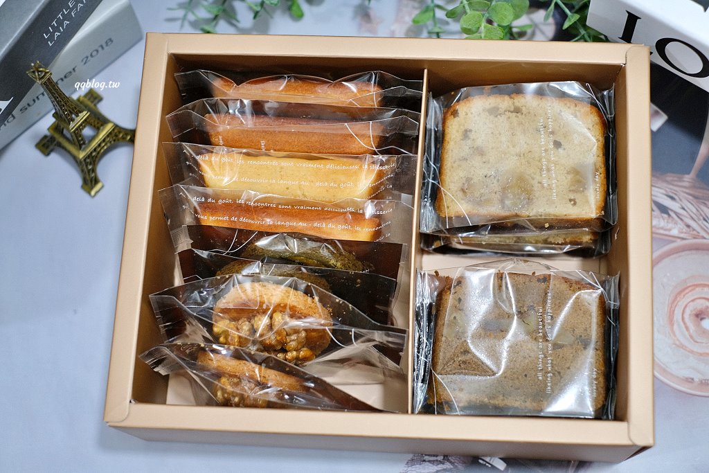 台中北區︱香緹果子咖啡館．常溫蛋糕禮盒秋季限定，和千層蛋糕一樣美味 @QQ的懶骨頭