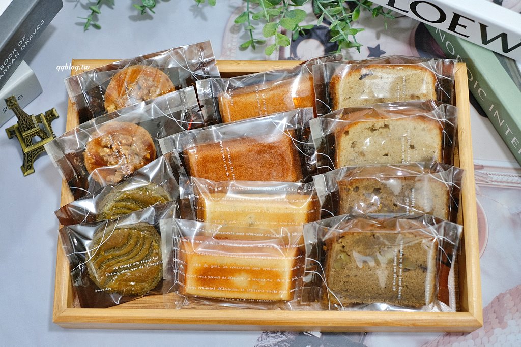 台中北區︱香緹果子咖啡館．常溫蛋糕禮盒秋季限定，和千層蛋糕一樣美味 @QQ的懶骨頭