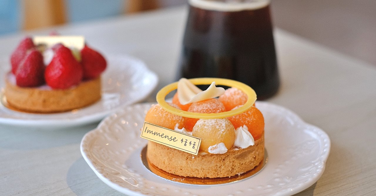 雲林斗六︱Immense 恬恬．蛋糕造型建築很吸睛，粉紅色系少女心噴發 @QQ的懶骨頭