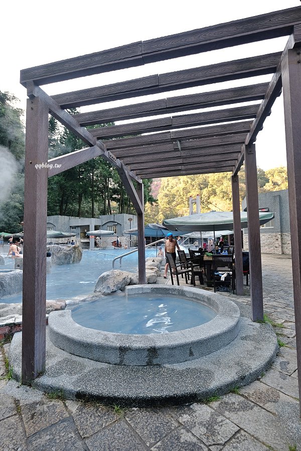 宜蘭大同︱鳩之澤溫泉．群山環繞絕美的岩石蛋溫泉，藍色泉水超夢幻 @QQ的懶骨頭