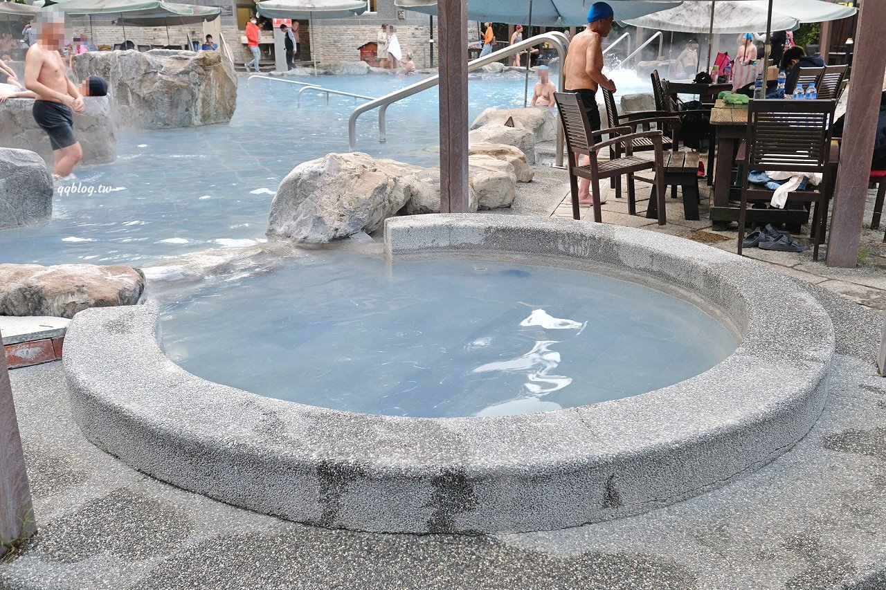 宜蘭大同︱鳩之澤溫泉．群山環繞絕美的岩石蛋溫泉，藍色泉水超夢幻 @QQ的懶骨頭