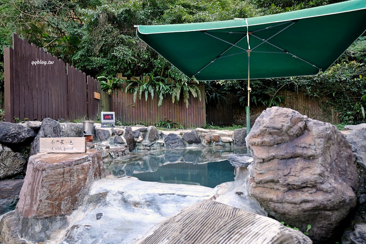 宜蘭大同︱鳩之澤溫泉．群山環繞絕美的岩石蛋溫泉，藍色泉水超夢幻 @QQ的懶骨頭