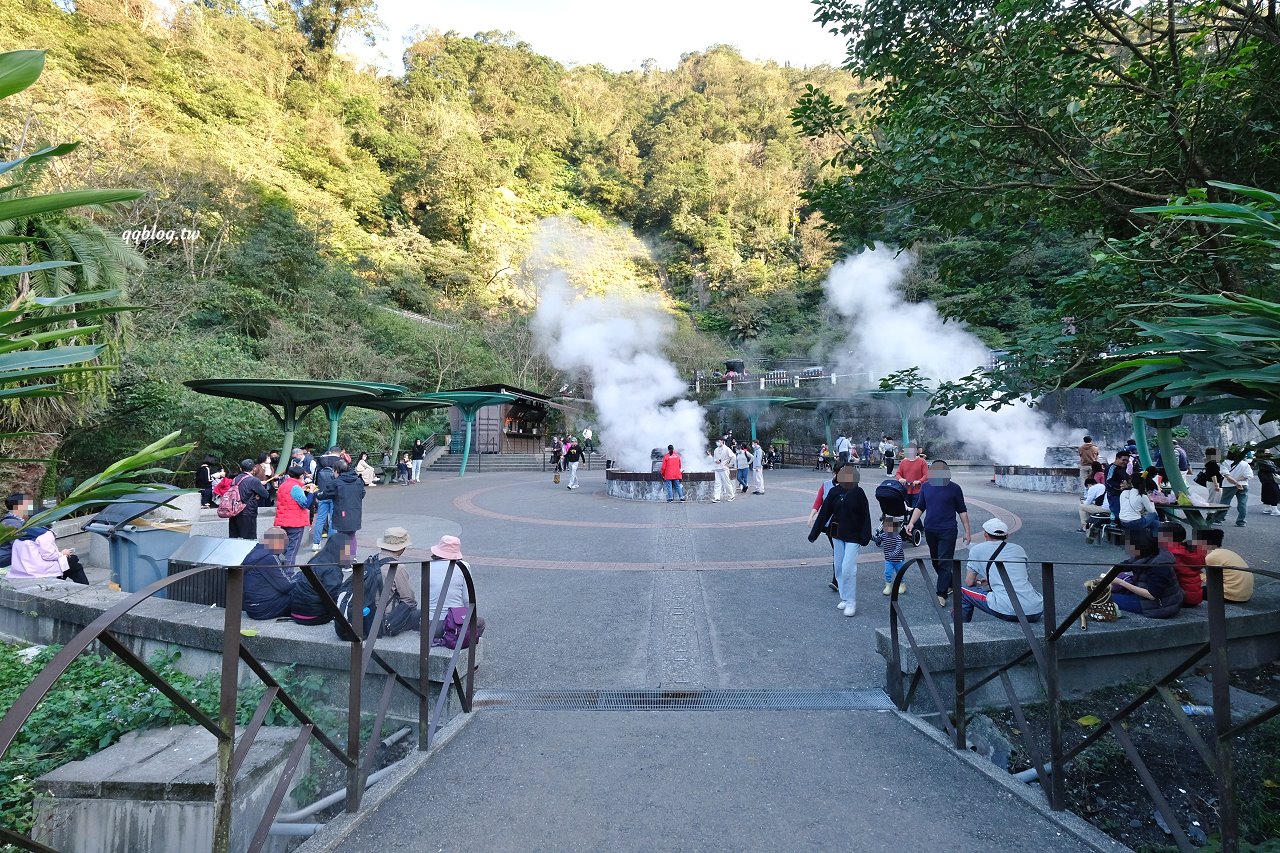 宜蘭大同︱鳩之澤溫泉．群山環繞絕美的岩石蛋溫泉，藍色泉水超夢幻 @QQ的懶骨頭