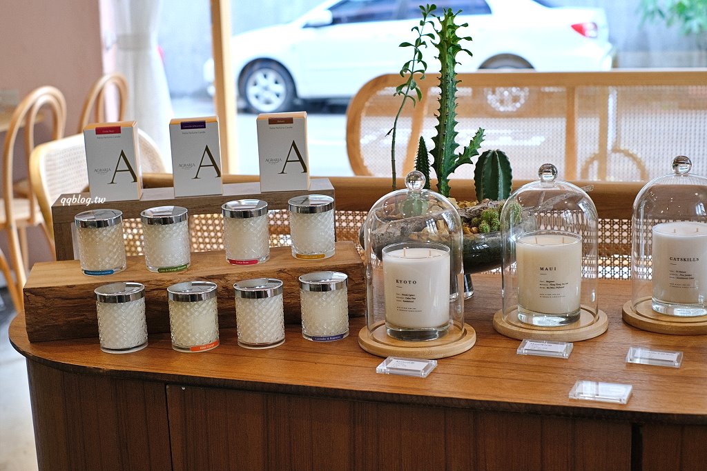 台中西區︱氤氳香氛咖啡 YinYun Cafe．結合香氛與咖啡的複合式餐廳，浪漫的粉紅色建築很吸睛(已歇業) @QQ的懶骨頭