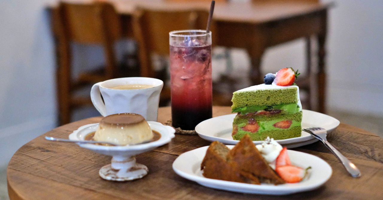 台中西屯︱來森もり．精誠商圈巷K弄裡的老宅甜點店，甜點有水準，還有萌萌的店貓麥芽坐陪 @QQ的懶骨頭