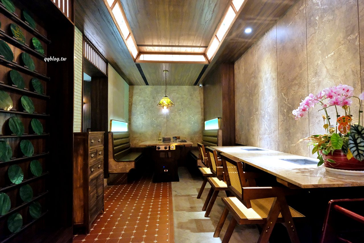 台中西區︱精誠壹山．精明商圈裡的老宅燒肉店，50年代復古氛圍中吃燒肉 @QQ的懶骨頭