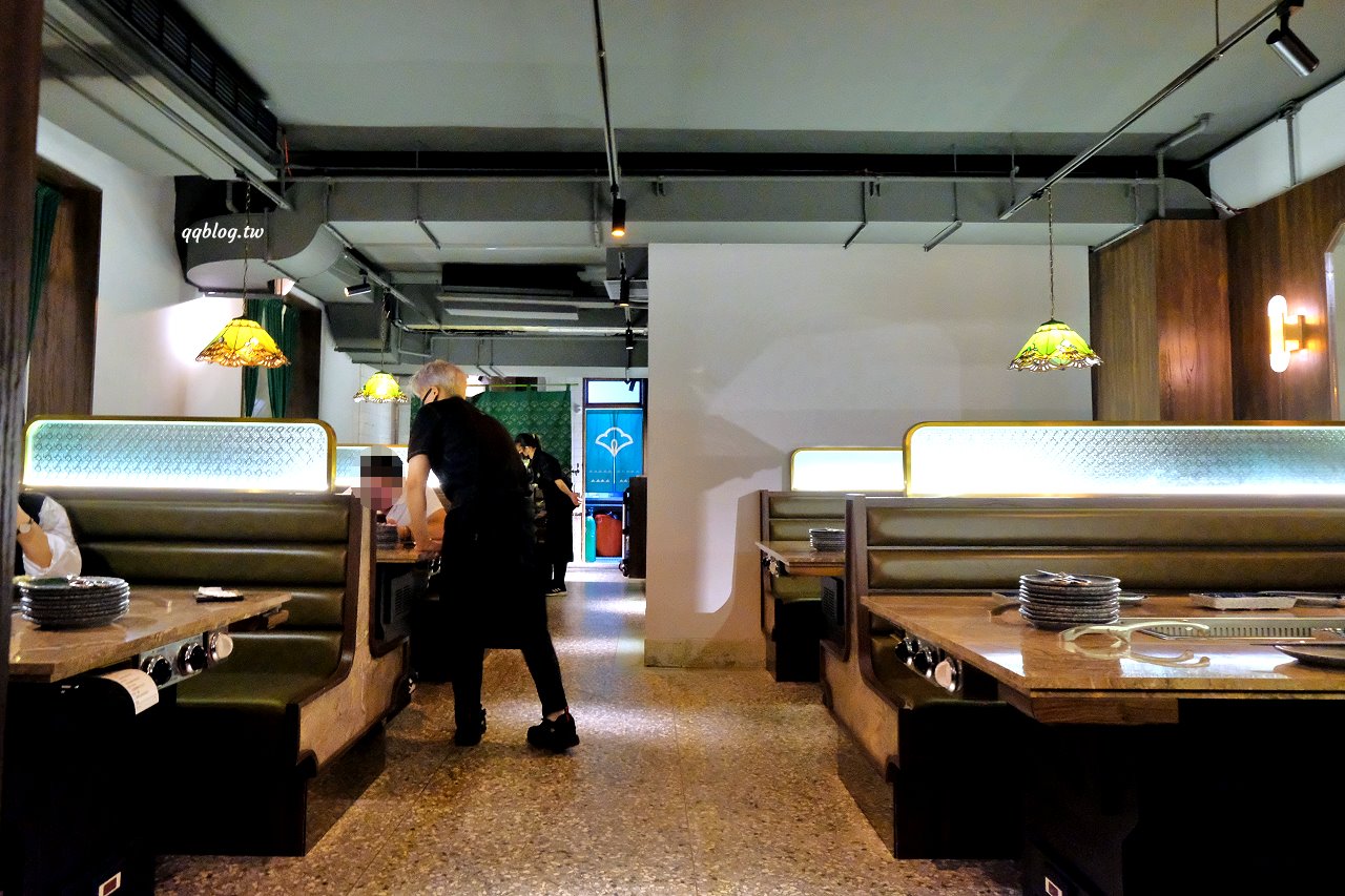 台中西區︱精誠壹山．精明商圈裡的老宅燒肉店，50年代復古氛圍中吃燒肉 @QQ的懶骨頭