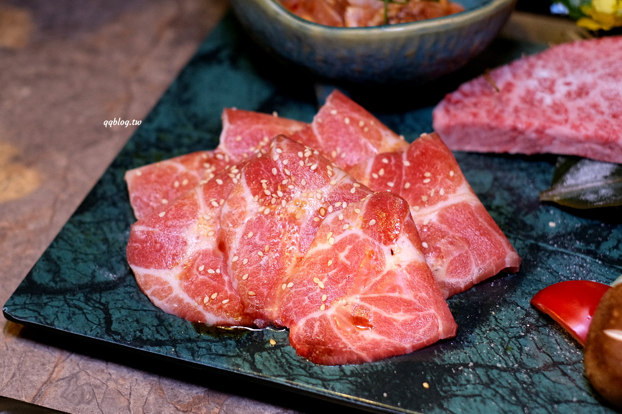 台中西區︱精誠壹山．精明商圈裡的老宅燒肉店，50年代復古氛圍中吃燒肉 @QQ的懶骨頭