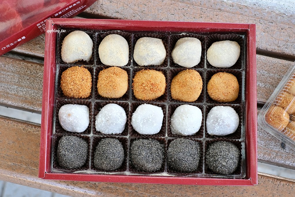 台中豐原︱御之屋麻糬．傳承到第二代的軟Q麻糬，有甜有鹹個個都是好滋味，花生小麻糬限量供應，晚來買不到 @QQ的懶骨頭