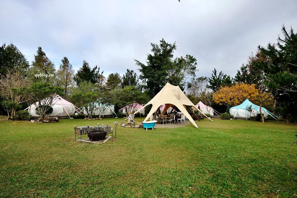 苗栗卓蘭︱寨酌然野奢庄園．苗栗五星級奢華露營區，Villa住宿享一泊二食，懶人露營超chill @QQ的懶骨頭