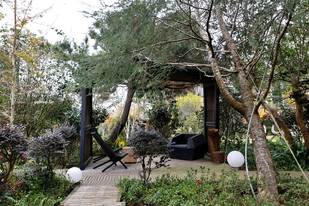 苗栗卓蘭︱寨酌然野奢庄園．苗栗五星級奢華露營區，Villa住宿享一泊二食，懶人露營超chill @QQ的懶骨頭