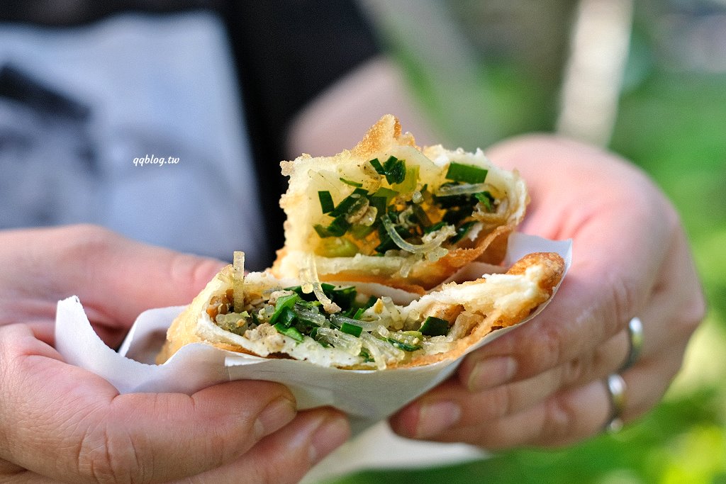 台中豐原︱詹記餡餅店．銅板價美食，四種口味各來一份也不傷荷包 @QQ的懶骨頭