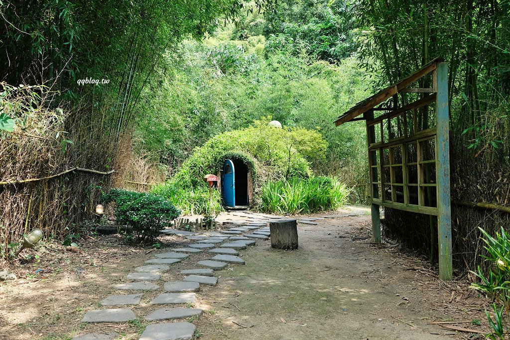 苗栗銅鑼︱哈比丘茶樹森林，超萌的水豚君和笑笑羊出沒，還有網美必拍高空盪鞦韆 @QQ的懶骨頭