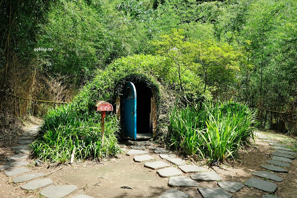 苗栗銅鑼︱哈比丘茶樹森林，超萌的水豚君和笑笑羊出沒，還有網美必拍高空盪鞦韆 @QQ的懶骨頭