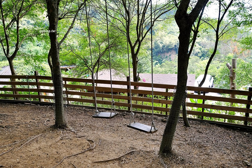 苗栗銅鑼︱哈比丘茶樹森林，超萌的水豚君和笑笑羊出沒，還有網美必拍高空盪鞦韆 @QQ的懶骨頭