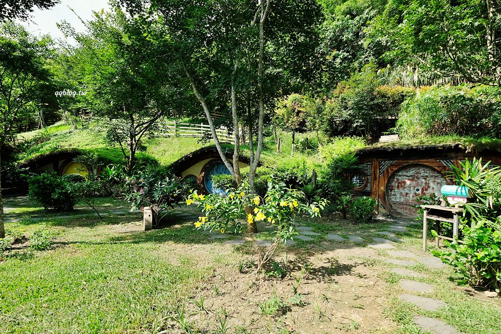 苗栗銅鑼︱哈比丘茶樹森林，超萌的水豚君和笑笑羊出沒，還有網美必拍高空盪鞦韆 @QQ的懶骨頭