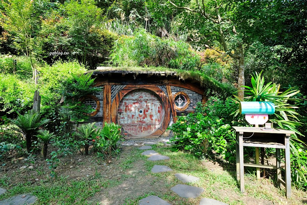 苗栗銅鑼︱哈比丘茶樹森林，超萌的水豚君和笑笑羊出沒，還有網美必拍高空盪鞦韆 @QQ的懶骨頭