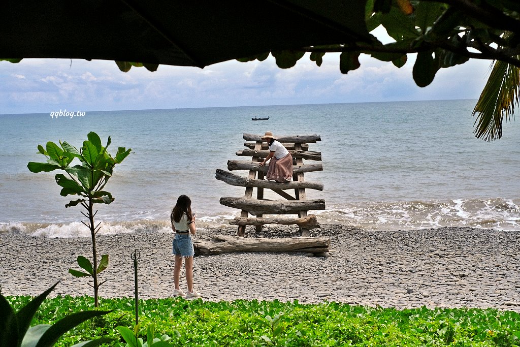 屏東潮州︱別有洞天咖啡館(品味軒休息站)，屏鵝公路上絕美海景咖啡館，天空之鏡、天堂階梯、網美鞦韆都好好拍 @QQ的懶骨頭