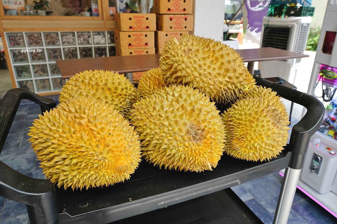 台中豐原︱嚴雪 雪花冰專賣店．爆濃榴槤雪花冰季節限定，錯過再等一年，敢吃榴槤的快來試試 @QQ的懶骨頭