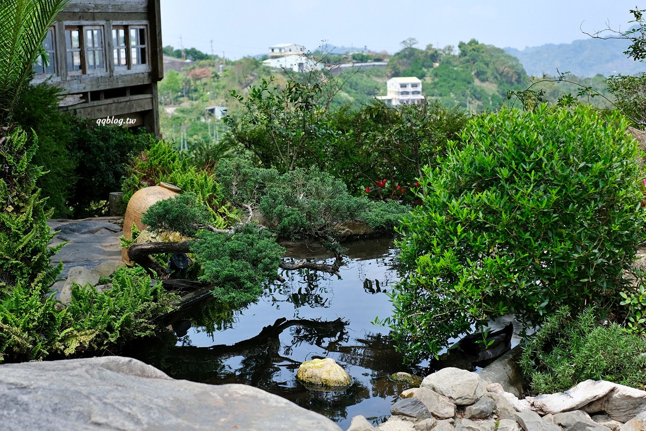 台中石岡︱仙塘跡農園餐廳．半山腰上的景觀農家餐廳，燜鴨、香煎豬肝招牌必點，品嚐客家菜的古早味料理 @QQ的懶骨頭