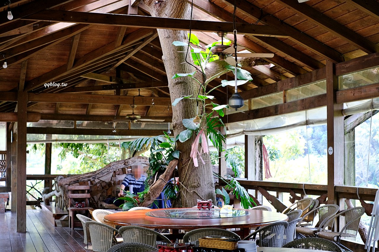 台中石岡︱仙塘跡農園餐廳．半山腰上的景觀農家餐廳，燜鴨、香煎豬肝招牌必點，品嚐客家菜的古早味料理 @QQ的懶骨頭
