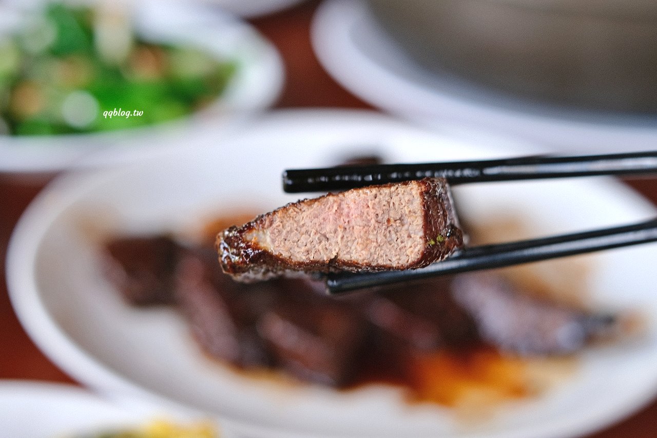 台中石岡︱仙塘跡農園餐廳．半山腰上的景觀農家餐廳，燜鴨、香煎豬肝招牌必點，品嚐客家菜的古早味料理 @QQ的懶骨頭