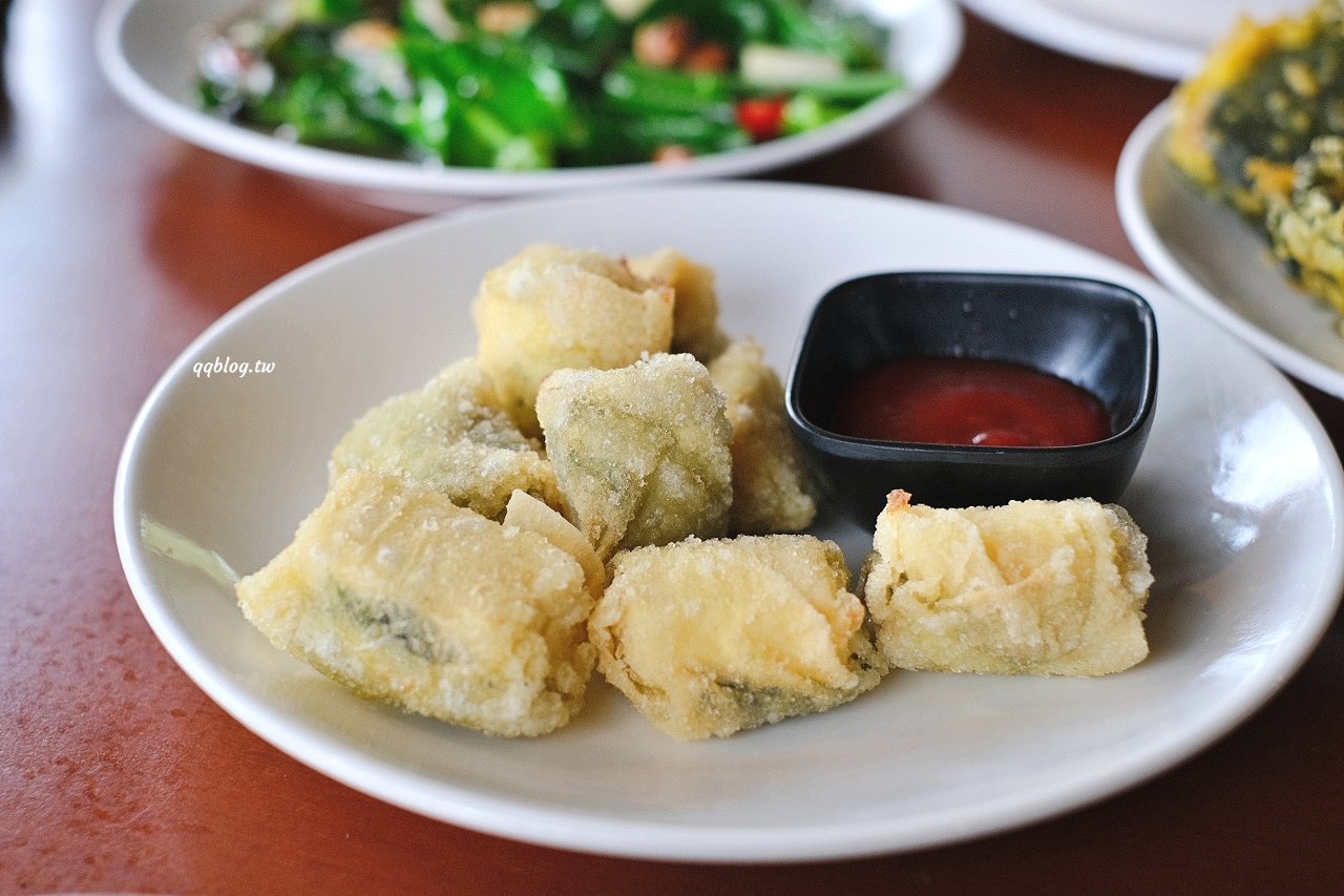 台中石岡︱仙塘跡農園餐廳．半山腰上的景觀農家餐廳，燜鴨、香煎豬肝招牌必點，品嚐客家菜的古早味料理 @QQ的懶骨頭
