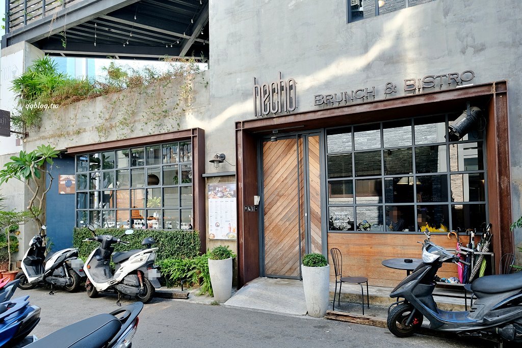 台中西區︱hecho 做咖啡 二店．勤美商圈巷弄內有質感餐館，餐點有水準好吃 @QQ的懶骨頭