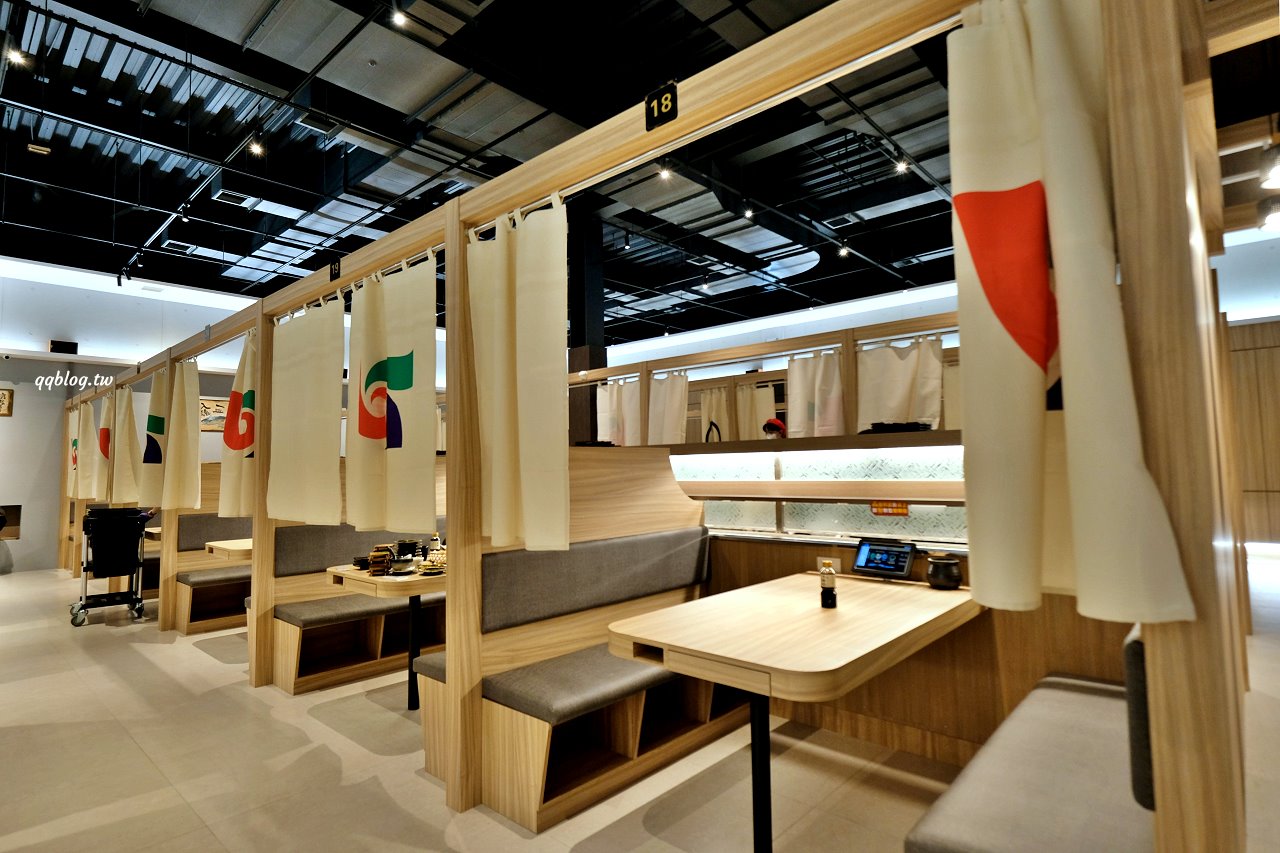 台中北屯︱平祿壽司 松竹店．來自日本仙台迴轉壽司二店登場，松竹店限定口味值得一試，還有自助飲料喝到飽 @QQ的懶骨頭