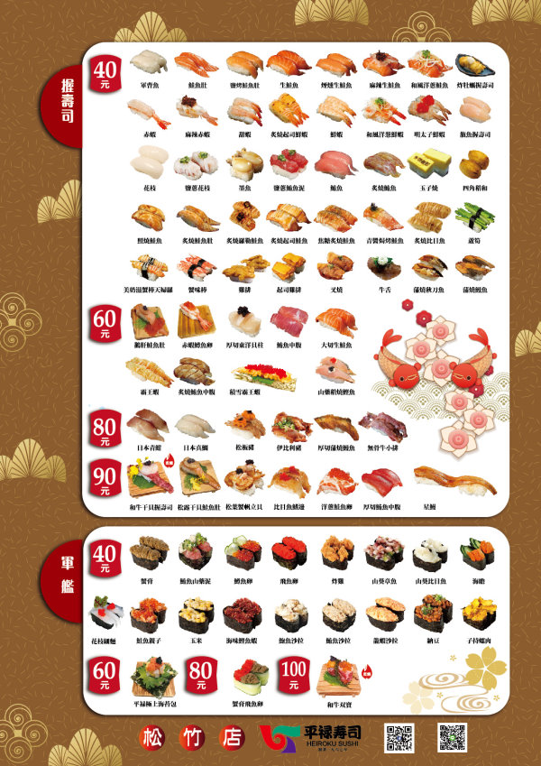 台中北屯︱平祿壽司 松竹店．來自日本仙台迴轉壽司二店登場，松竹店限定口味值得一試，還有自助飲料喝到飽 @QQ的懶骨頭