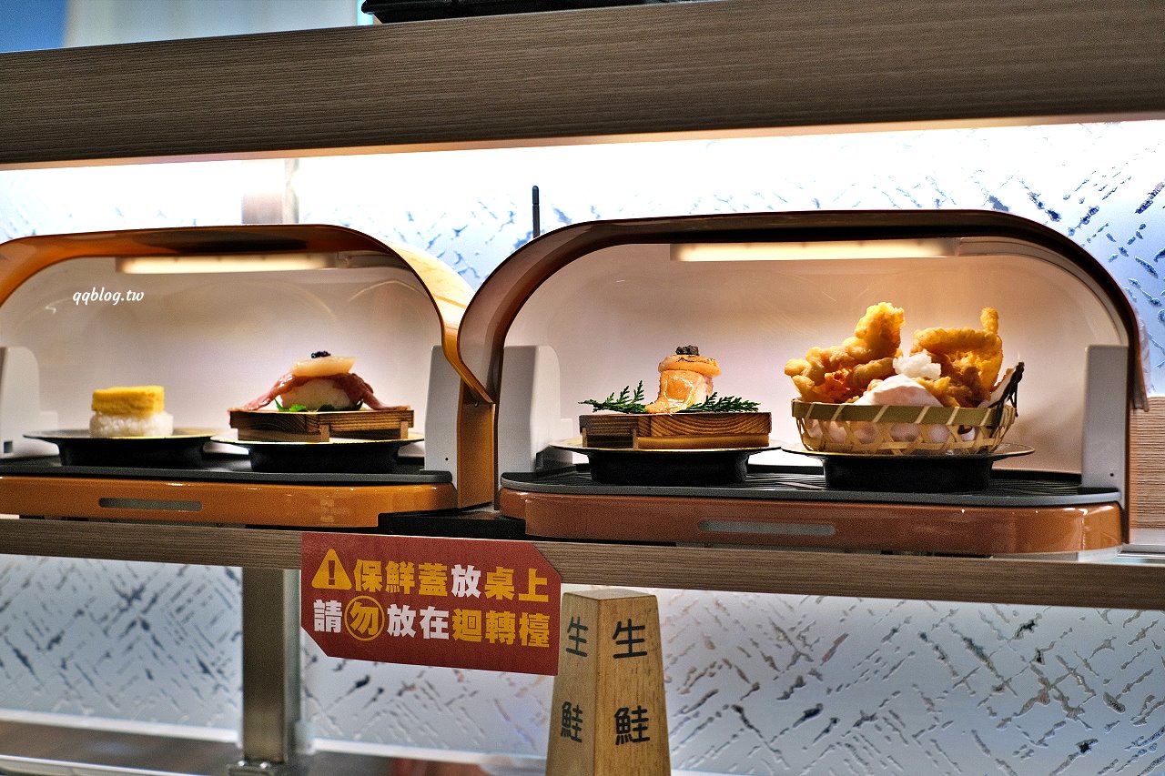 台中北屯︱平祿壽司 松竹店．來自日本仙台迴轉壽司二店登場，松竹店限定口味值得一試，還有自助飲料喝到飽 @QQ的懶骨頭